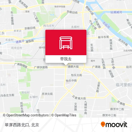 翠屏西路北口地图