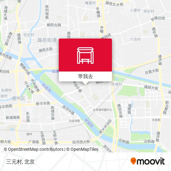 三元村地图