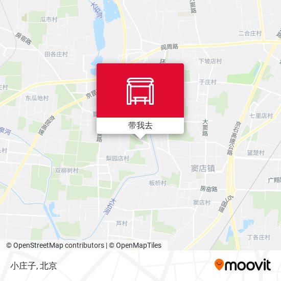 小庄子地图