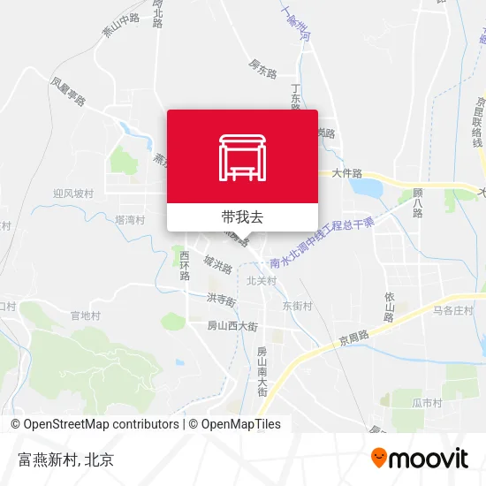 富燕新村地图