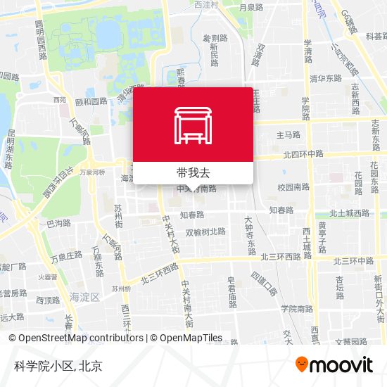科学院小区地图