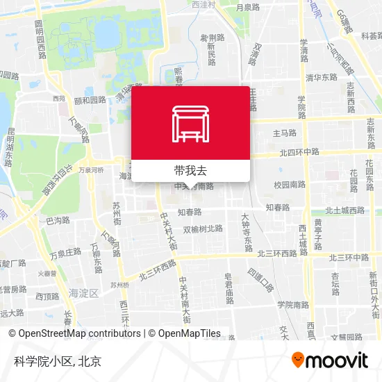 科学院小区地图