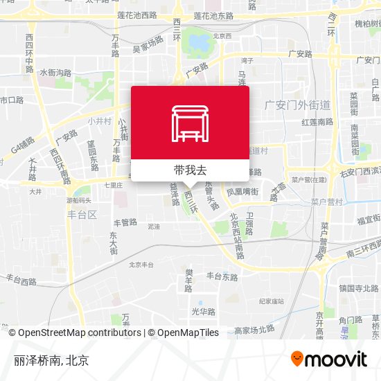 丽泽桥南地图