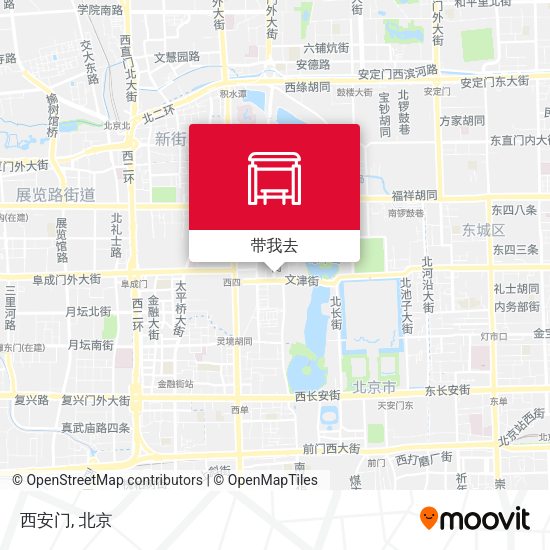 西安门地图