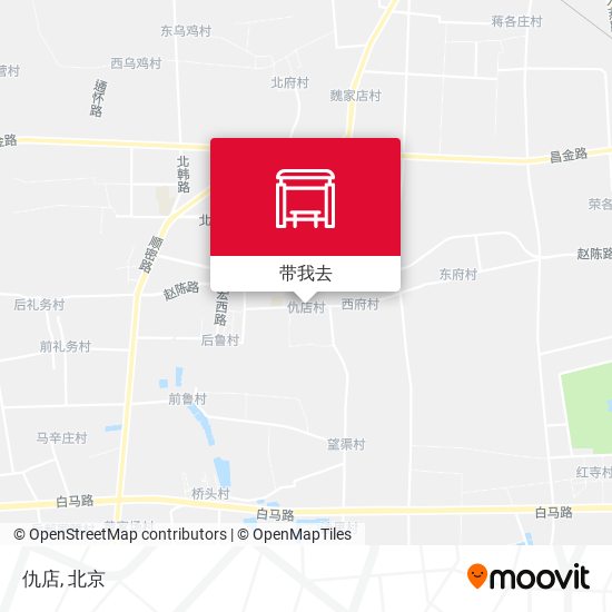 仇店地图