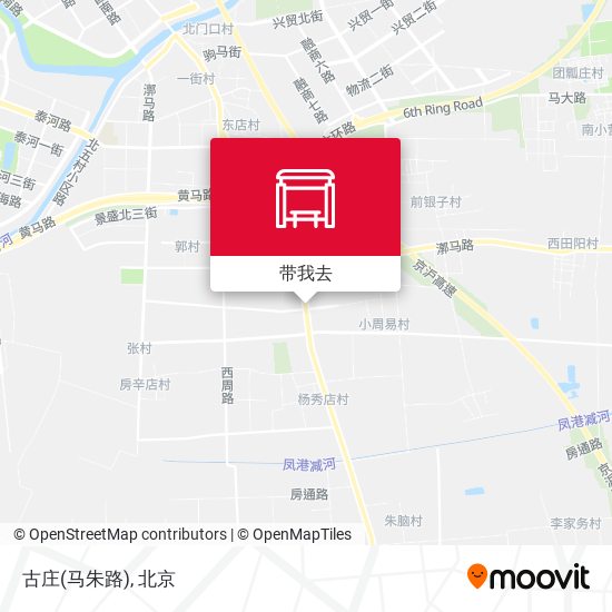 古庄(马朱路)地图