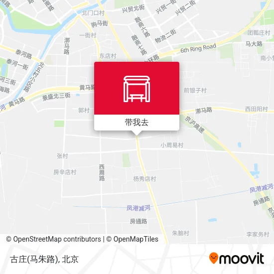 古庄(马朱路)地图