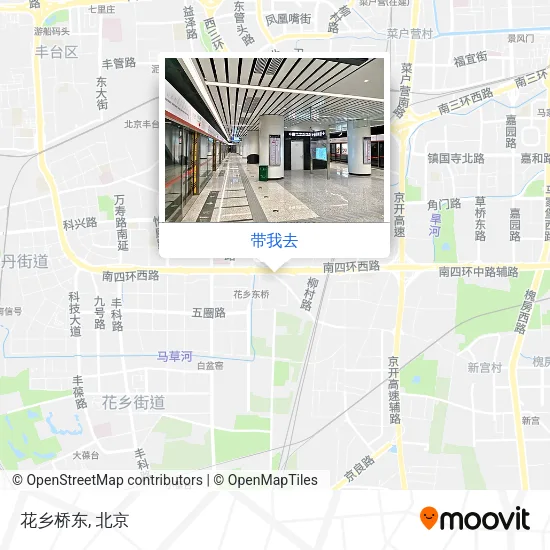 花乡桥东地图
