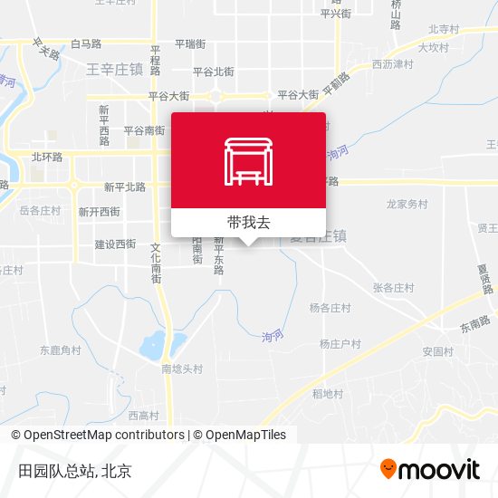 田园队总站地图