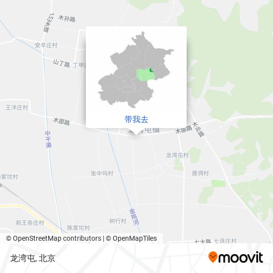 龙湾屯地图