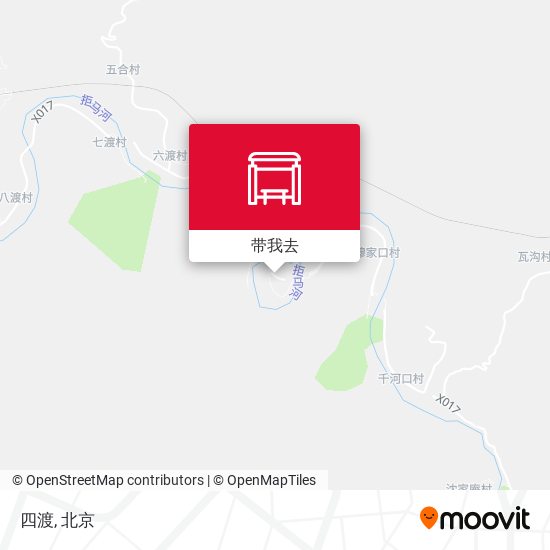 四渡地图