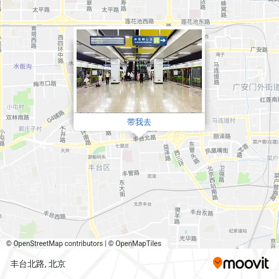 丰台北路地图
