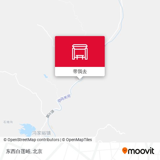 东西白莲峪地图