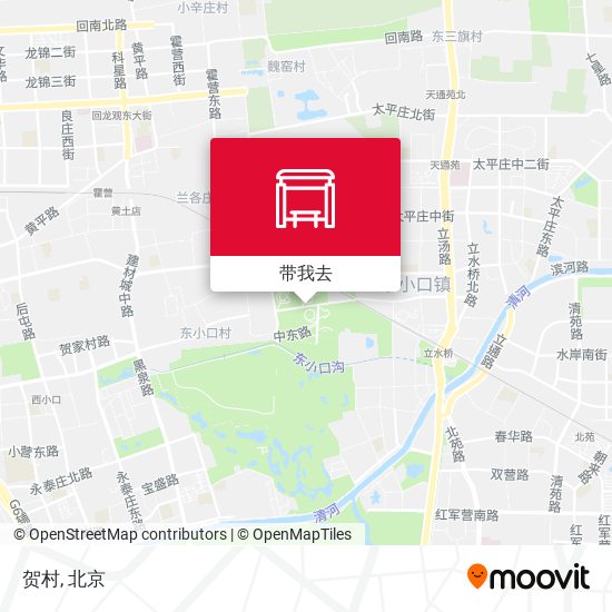 贺村地图