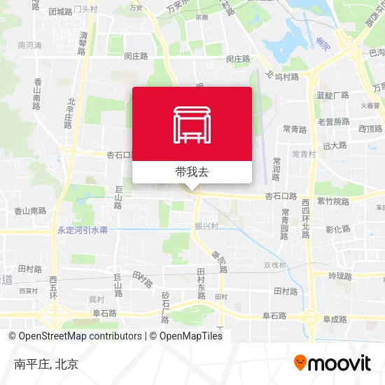 南平庄地图
