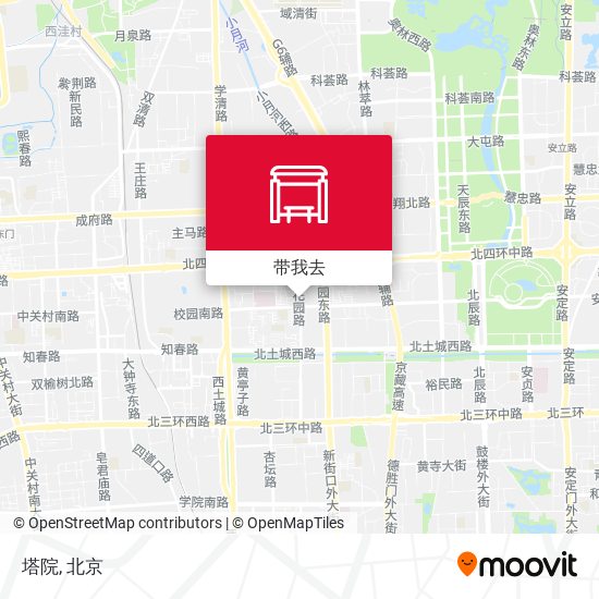 塔院地图