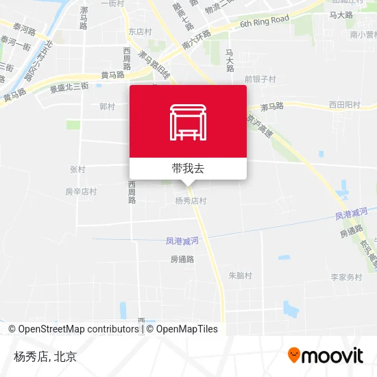 杨秀店地图