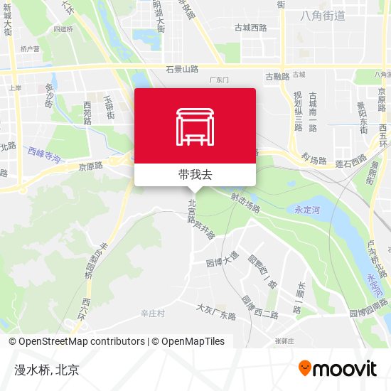 漫水桥地图