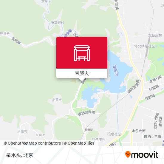 泉水头地图