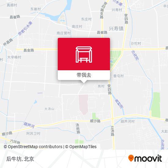 后牛坊地图