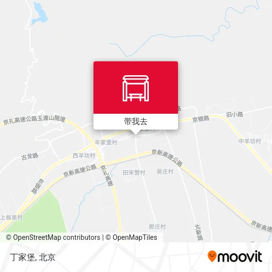 丁家堡地图