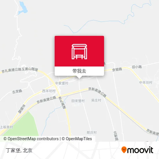 丁家堡地图