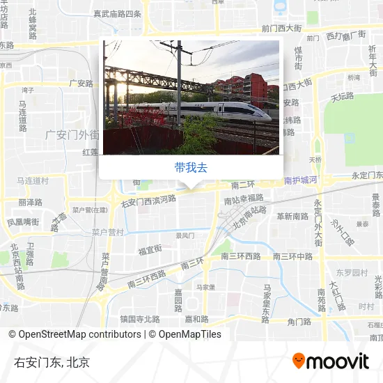 右安门东地图
