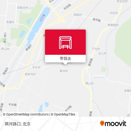 两河路口地图