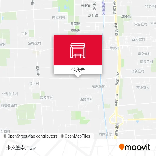张公垡南地图