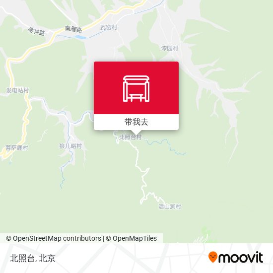 北照台地图