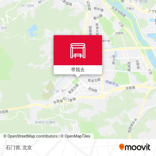石门营地图