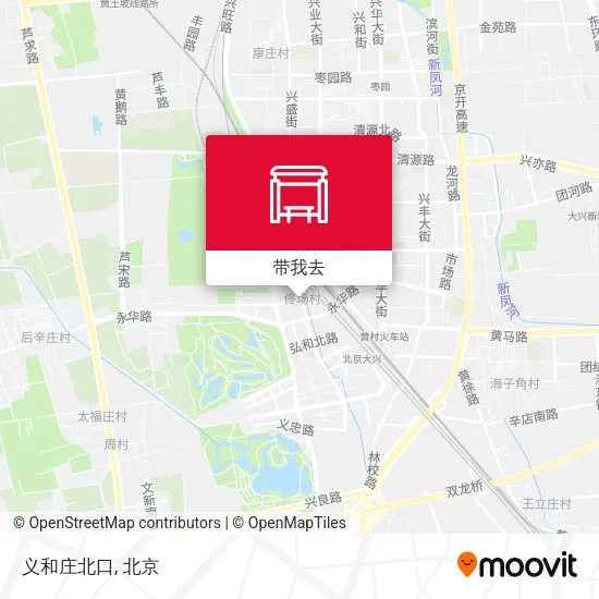 义和庄北口地图