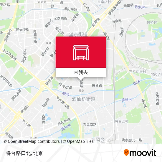 将台路口北地图