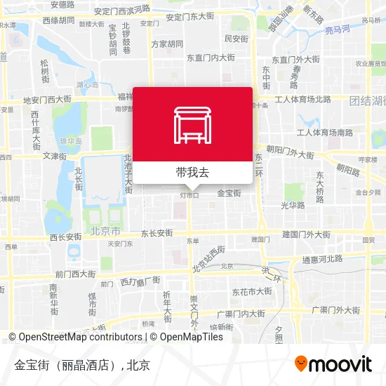 金宝街（丽晶酒店）地图