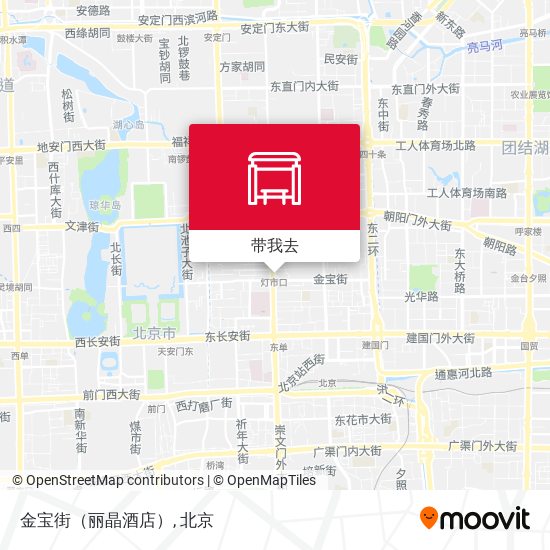 金宝街（丽晶酒店）地图