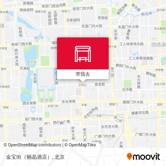 金宝街（丽晶酒店）地图