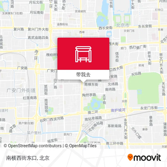 南横西街东口地图