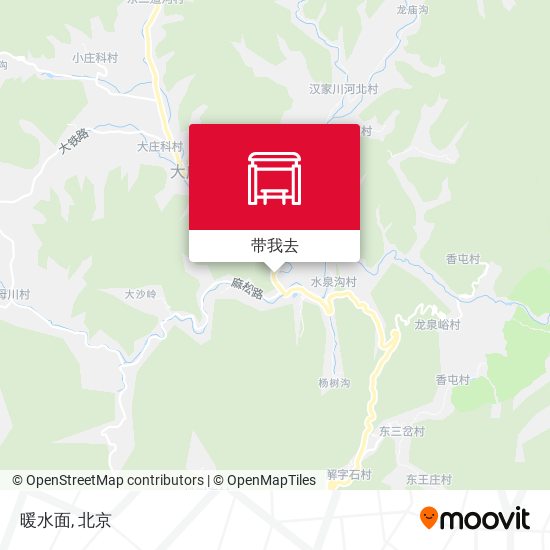 暖水面地图