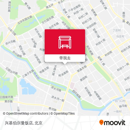 兴基伯尔曼饭店地图