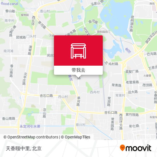 天香颐中里地图
