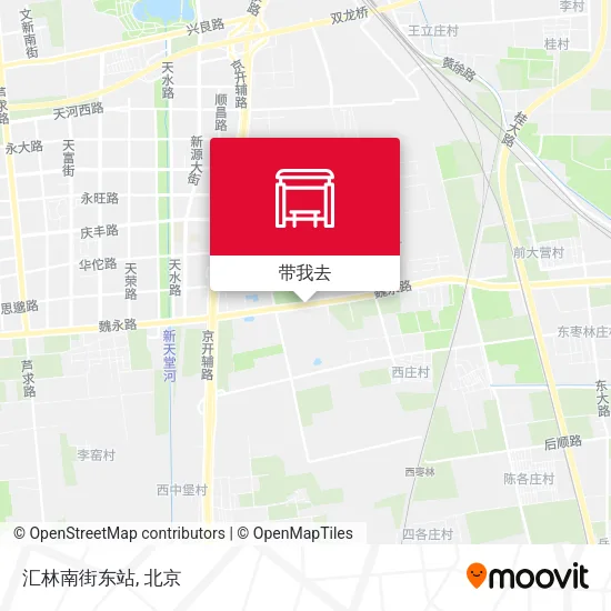 汇林南街东站地图