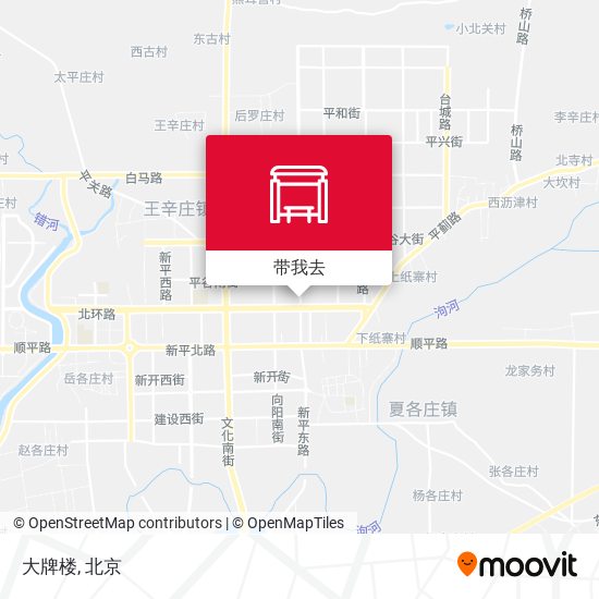 大牌楼地图