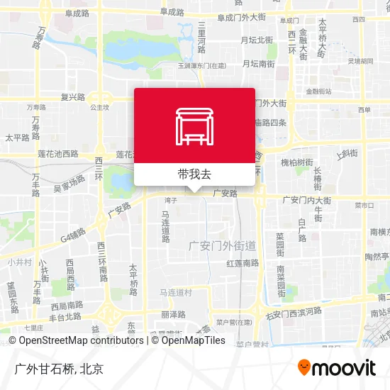 广外甘石桥地图