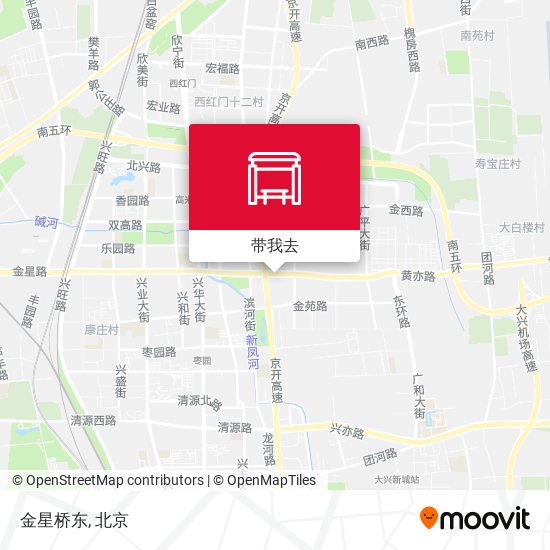 金星桥东地图