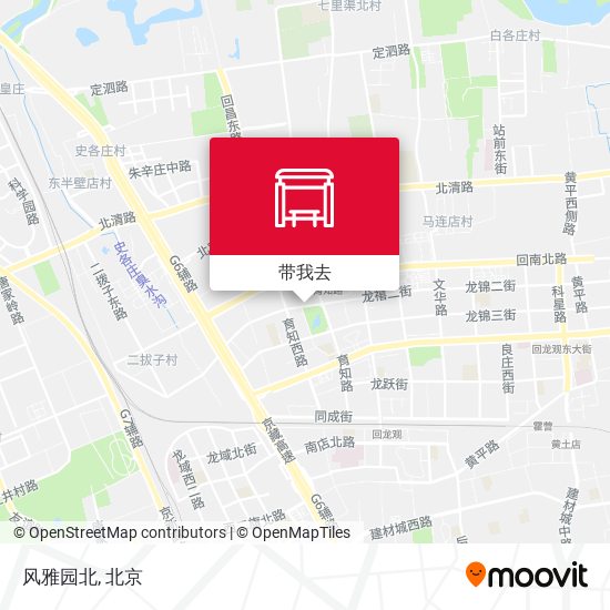 风雅园北地图