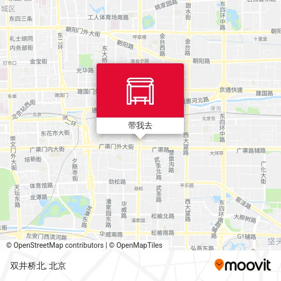 双井桥北地图