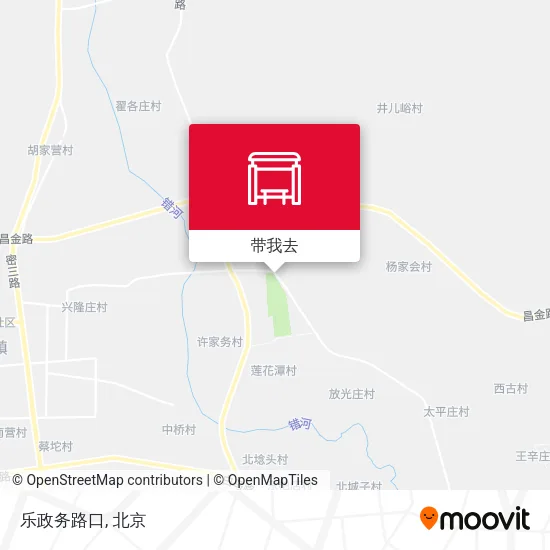 乐政务路口地图