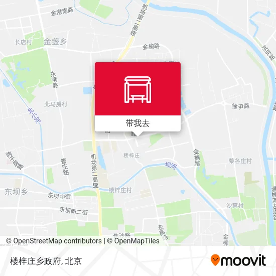 楼梓庄乡政府地图
