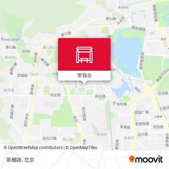 茶棚路地图