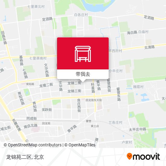 龙锦苑二区地图